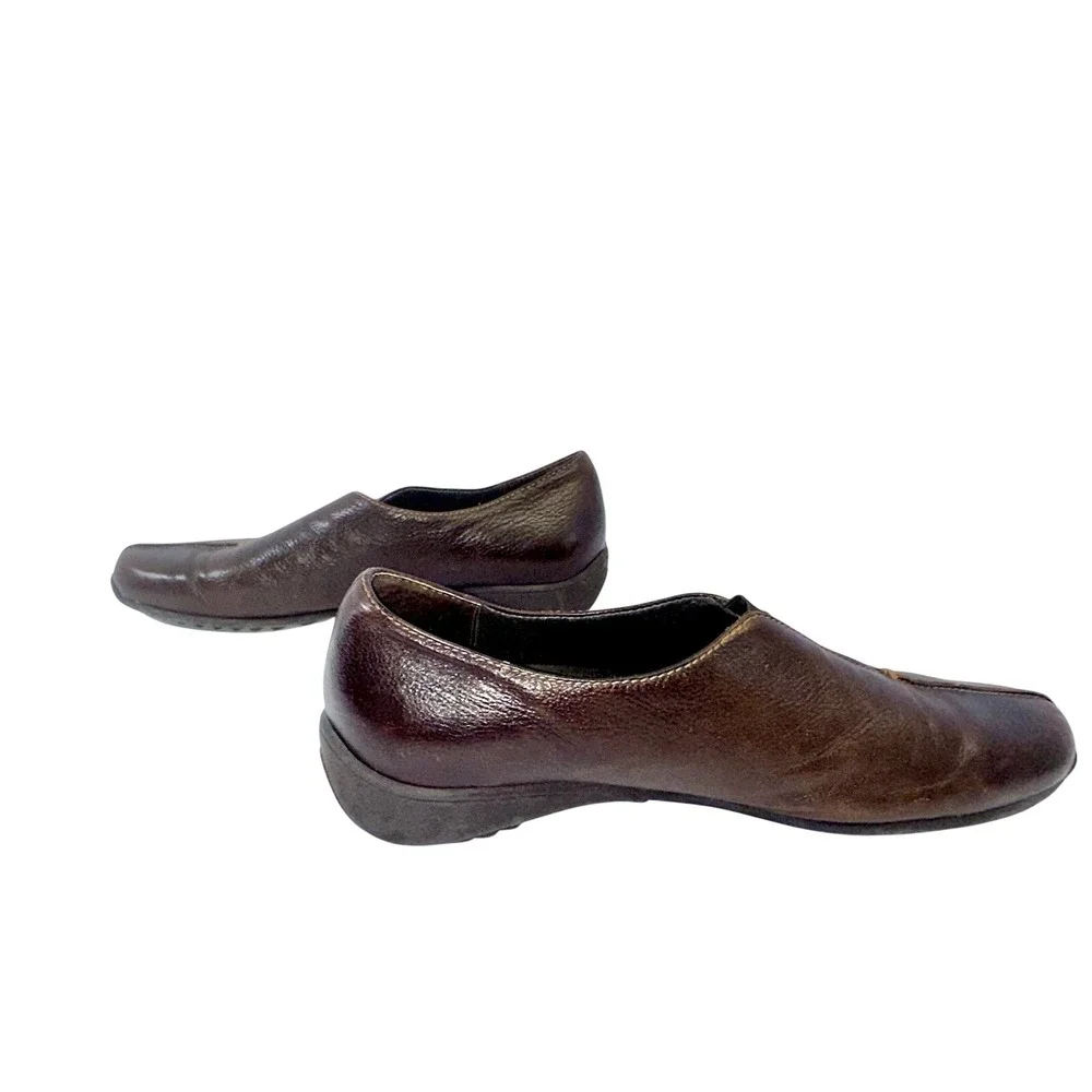 Munro Brown Slip On‎ Loafers Comfort Shoes Womens 9M